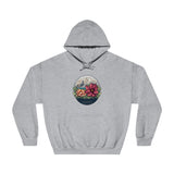 RetroBloom Blossom Unisex DryBlend® Hooded Sweatshirt