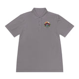 MeadowMomentum Vintage Petal Men's Sport Polo Shirt