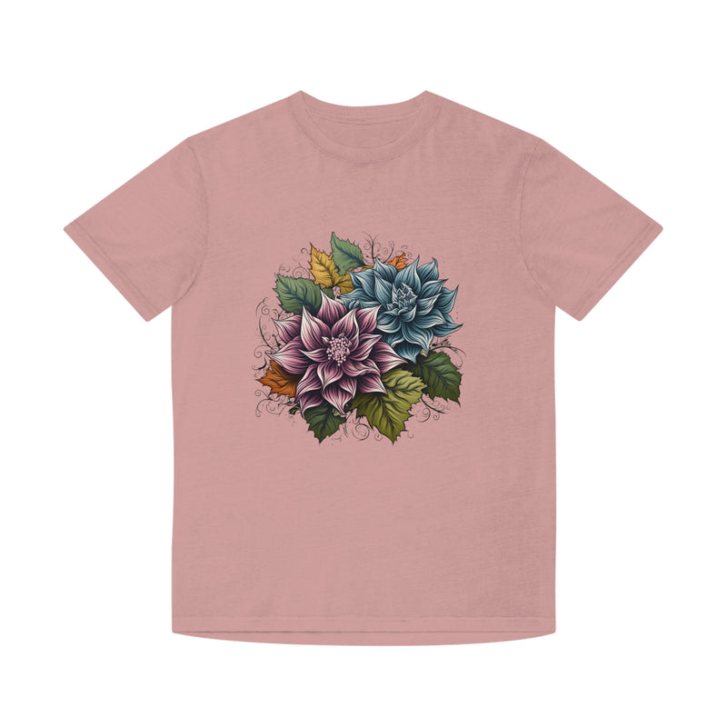 PetalPatina Faded Bloom Oversized Unisex Faded Shirt