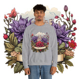 GardenGlam Bloom Bliss Unisex Heavy Blend™ Crewneck Sweatshirt