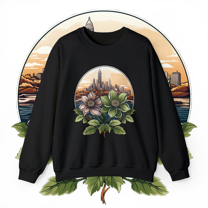 BlossomBreeze Cozy Elegance Unisex Heavy Blend™ Crewneck Sweatshirt