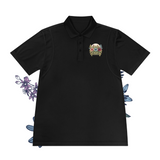 BotanicBreeze Petal Prestige Men's Sport Polo Shirt