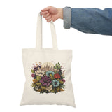 BloomHarbor Stylish Natural Tote Bag