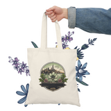 VintageBouquet Chic Bloom Natural Tote Bag