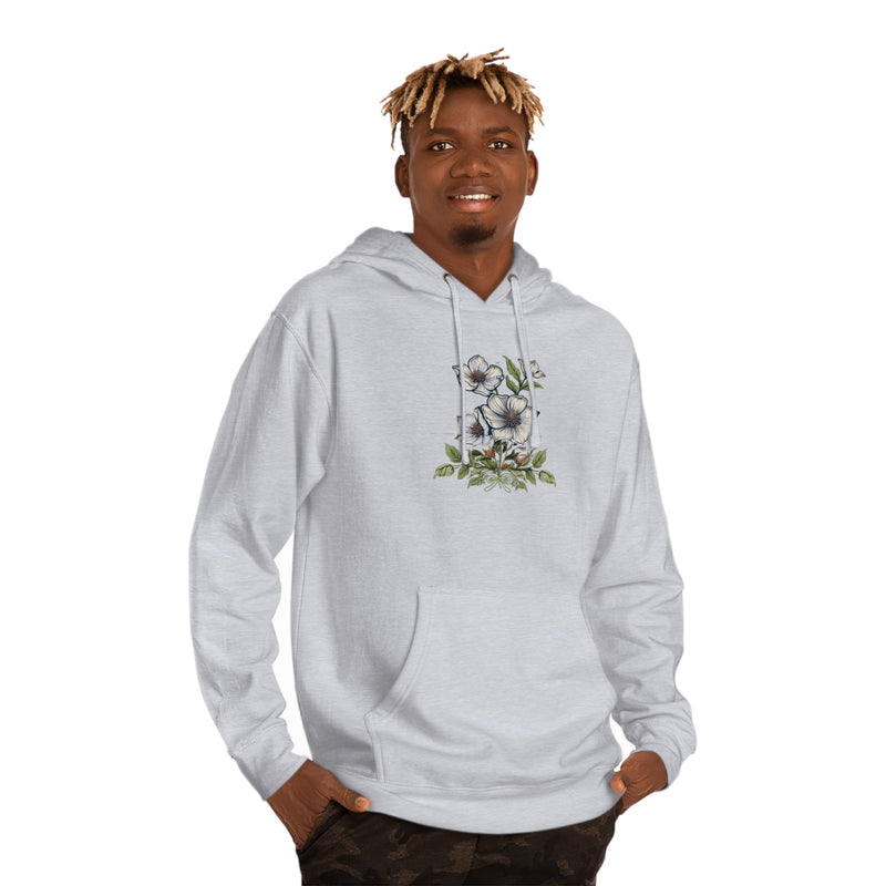 PetalPioneer Blossom Unisex Hooded Sweatshirt