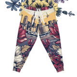 FloralFlex Bloom Fusion Athletic Joggers (AOP)