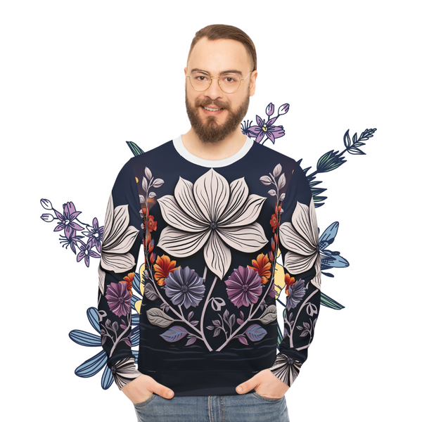 ZenPetals Harmony Lightweight Sweatshirt (AOP)
