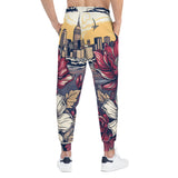 FloralFlex Bloom Fusion Athletic Joggers (AOP)