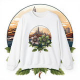 BlossomBreeze Cozy Elegance Unisex Heavy Blend™ Crewneck Sweatshirt