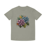 PetalPatina Faded Bloom Oversized Unisex Faded Shirt