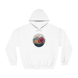 RetroBloom Blossom Unisex DryBlend® Hooded Sweatshirt