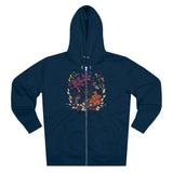 Vintage Floral Sanctuary Men's Cultivator Zip Hoodie