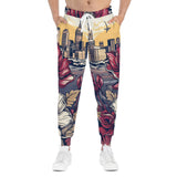 FloralFlex Bloom Fusion Athletic Joggers (AOP)