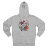 Vintage Floral Sanctuary Men's Cultivator Zip Hoodie