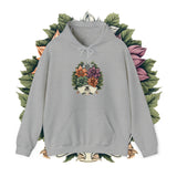 Royal Stylish Floral Symphony Unisex Heavy Blend™ Hooded Sweatshirt